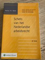 Schets van het Nederlandse arbeidsrecht, Ophalen of Verzenden, Zo goed als nieuw, Niet van toepassing