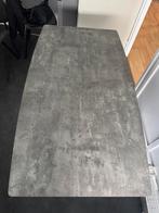 Antraciet Eettafel 160x90 - Moderne Look, Huis en Inrichting, Tafels | Eettafels, Ophalen, 50 tot 100 cm, Zo goed als nieuw, Vier personen