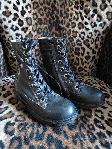 Twins leren meisjes laarsjes maat 27 - Nieuw! beschikbaar voor biedingen