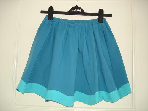 Jacadi rok blauw maat 152/12 jaar katoen, Kinderen en Baby's, Kinderkleding | Maat 152, Zo goed als nieuw, Meisje, Jurk of Rok