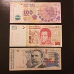 Bankbiljetten Argentinië set, Setje, Ophalen of Verzenden, Zuid-Amerika