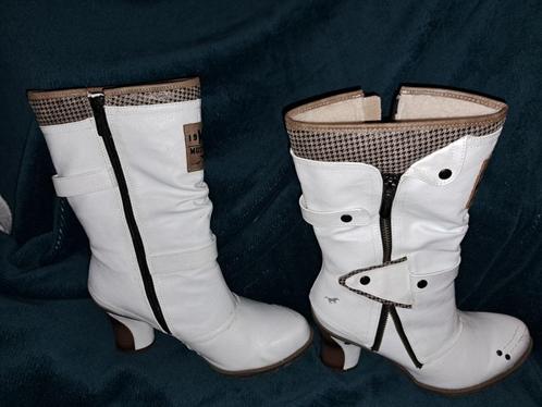Mustang laarzen wit new arrivals
