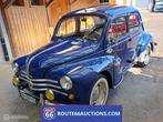 Renault 4CV | 1957 | Route 66 Auctions, Auto's, Oldtimers, Overige carrosserieën, Renault, Zwart, Bedrijf