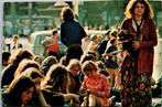 Amsterdam - Hippies op de Dam, Verzenden, 1960 tot 1980, Ongelopen, Noord-Holland