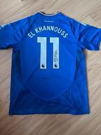 Gesigneerd shirt El Khannouss Leicester 24/25 met fotobewijs, Ophalen of Verzenden, Nieuw, Buitenlandse clubs, Shirt