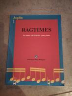 Ragtimes, piano bladmuziek, Muziek en Instrumenten, Bladmuziek, Ophalen of Verzenden, Zo goed als nieuw, Artiest of Componist
