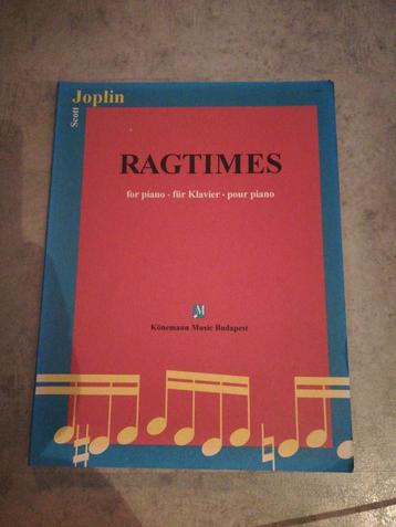 Ragtimes, piano bladmuziek  beschikbaar voor biedingen