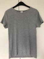 Grijs rib shirt van H&M, H&M, Maat 42/44 (L), Ophalen of Verzenden, Zo goed als nieuw