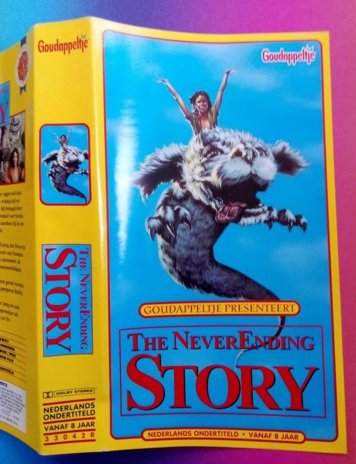 VHS - Never Ending Story, Cd's en Dvd's, VHS | Film, Zo goed als nieuw, Science Fiction en Fantasy, Alle leeftijden, Verzenden