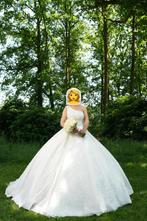 Bruidsjurk/trouwjurk maat 36, Ophalen of Verzenden, Zo goed als nieuw, Wit, Trouwjurk