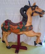 BROCANTE HOUTEN KERMIS-PAARD, Antiek en Kunst, Curiosa en Brocante, Ophalen