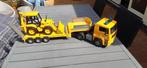 Vrachtwagen en tractor, Kinderen en Baby's, Speelgoed | Speelgoedvoertuigen, Zo goed als nieuw, Ophalen