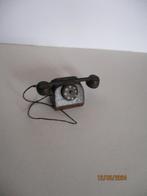 poppenhuis oude houten telefoon - nhoorn zit vast, Decoratie, Gebruikt, Ophalen of Verzenden