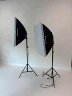 2 Fotografie daglichtset lampen Bresser ES-570, Audio, Tv en Foto, Fotografie | Fotostudio en Toebehoren, Ophalen, Zo goed als nieuw