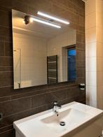Spiegel met verlichting - badkamer, Huis en Inrichting, Badkamer | Badkamermeubels, Ophalen, Overige typen, 50 tot 100 cm, Zo goed als nieuw
