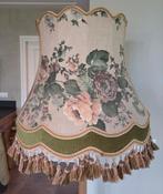 Vintage lampenkap bloemen, Huis en Inrichting, Lampen | Lampenkappen, Ophalen, Rond, 50 cm of meer