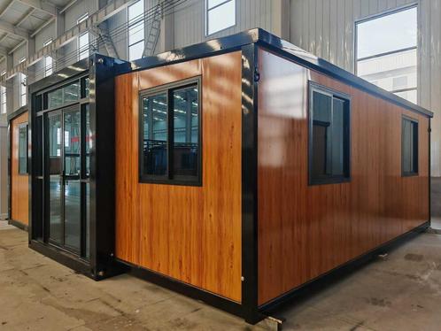 2025 Rhino-Houses 36,5 m2 Bruin 2 slaapkamers, badkamer en k, Zakelijke goederen, Machines en Bouw | Keten en Containers