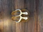 Birkenstock | Gizeh | Maat 40 | Wit | Soft footbed, Kleding | Dames, Schoenen, Slippers, Wit, Ophalen of Verzenden, Zo goed als nieuw