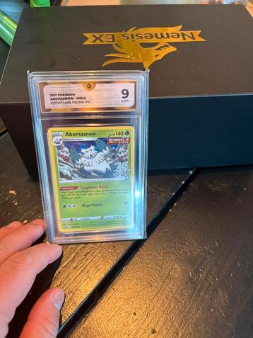 Abomasnow snowflake graded beschikbaar voor biedingen