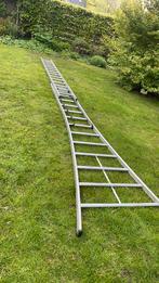 Aluminium ladder, Doe-het-zelf en Verbouw, Ophalen of Verzenden, Zo goed als nieuw, 4 meter of meer
