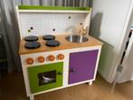 Massief houten speelkeuken - Zelfgemaakt!, Ophalen, Gebruikt, Hout, Speelkeuken