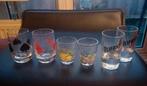 Set van 6 Vintage Shotglaasjes, Ophalen of Verzenden, Zo goed als nieuw, Borrel- of Shotglas