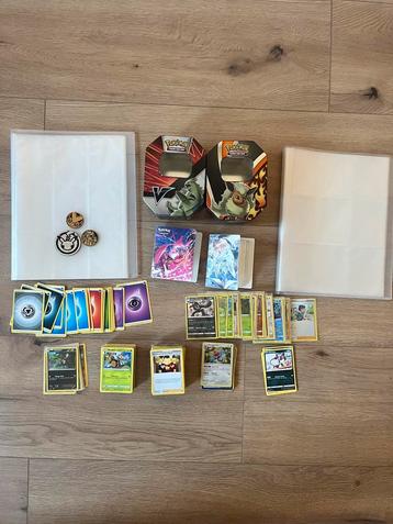 Set van 300-350 verschillende pokemon kaarten uit 2016-2022 beschikbaar voor biedingen