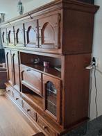 Donker Eiken kast, Ophalen, Gebruikt, 50 tot 75 cm, 200 cm of meer