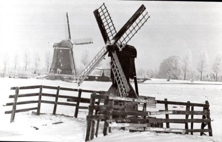 (NH237) Ansichtkaart Neck Wijdewormer Nekker molen, Verzamelen, Ansichtkaarten | Nederland, Ongelopen, Noord-Holland, 1960 tot 1980