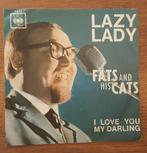 CBS  1471 fats and his cats lazy lady rock & roll  beat, Rock en Metal, 7 inch, Zo goed als nieuw, Single