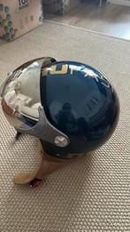 Nau Fashion Luxe Helm scooterhelm donkerblauw, Ophalen of Verzenden, Gebruikt, Nau fashion