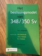 F.A.J. Koopmans - Het beslissingsmodel van 348/350 Sv, Ophalen of Verzenden, Zo goed als nieuw, F.A.J. Koopmans