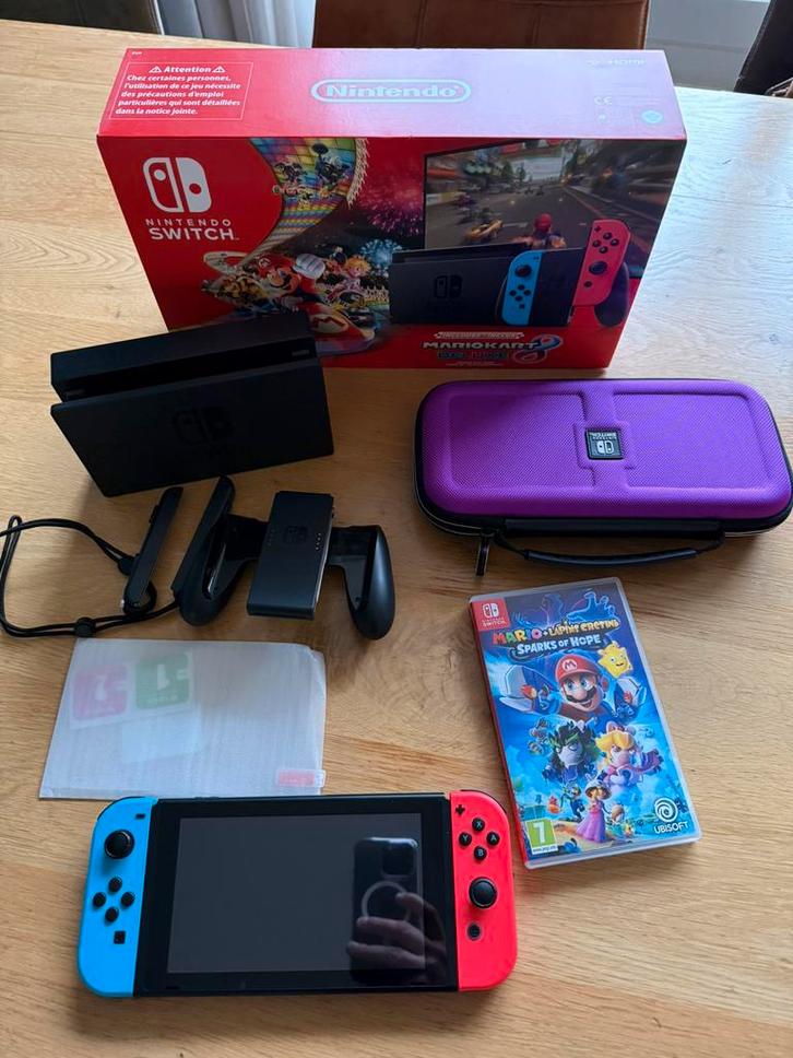 Nintendo Switch Original, Spelcomputers en Games, Spelcomputers | Nintendo Switch, Zo goed als nieuw, Switch Original, Zonder controller
