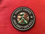 Badge van Ghost Sniper, Ophalen of Verzenden, Landmacht, Nederland, Embleem of Badge