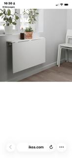 Klaptafel voor wandmontage. IKEA: Norberg., Huis en Inrichting, Ophalen, Zo goed als nieuw, 50 tot 100 cm, Minder dan 100 cm