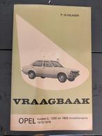 Vraagbaak Opel Kadett-C, Auto diversen, Handleidingen en Instructieboekjes, Ophalen of Verzenden