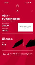 1 kaart ajax groningen noord c tekoop, Eén persoon