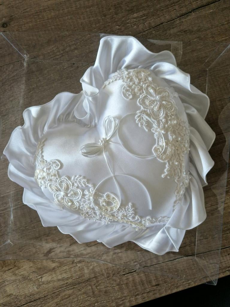 Ring kussen, Ophalen of Verzenden, Nieuw, Wit, Accessoires