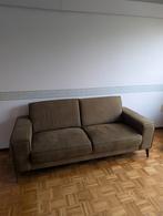 Gratis mooie groene bank op te halen in Spijkenisse, Ophalen, Gebruikt, 75 tot 100 cm, Tweepersoons