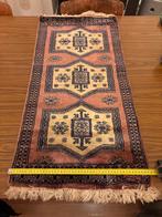 Perzisch tapijt, handgeknoopt, 100x48cm, Ophalen, Gebruikt, 100 tot 150 cm, Bruin