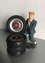 Regenbanden op velg Schuco Studio 1050 Mercedes Silberpfeil, Ophalen of Verzenden, Zo goed als nieuw