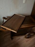 Mooie theewagen met los dienblad, Ophalen