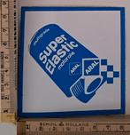 Vintage sticker Aral super elastic motor oil olie merk logo, Ophalen of Verzenden, Zo goed als nieuw