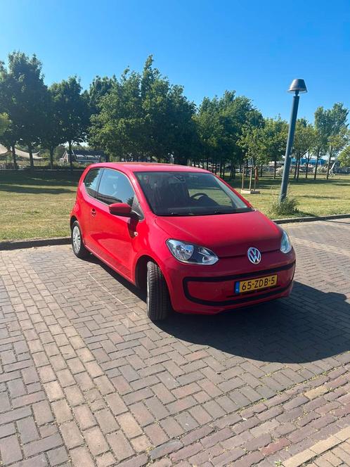 Volkswagen up! 1.0 55KW – Rood – 2012 – APK tot mei 2026, Auto's, Volkswagen, Particulier, up!, ABS, Airbags, Airconditioning