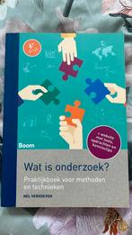 Nel Verhoeven - Wat is onderzoek?, Ophalen of Verzenden, Nieuw, Nel Verhoeven