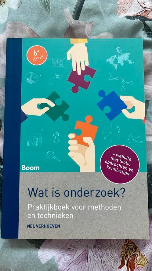 Nel Verhoeven - Wat is onderzoek?, Boeken, Wetenschap, Nieuw, Ophalen of Verzenden
