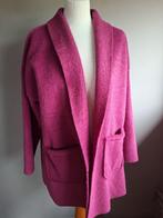 Nieuwe roze wollen zachte stretch jas, maat 2XL-4XL, Ophalen of Verzenden, Nieuw, Maat 46/48 (XL) of groter, Roze