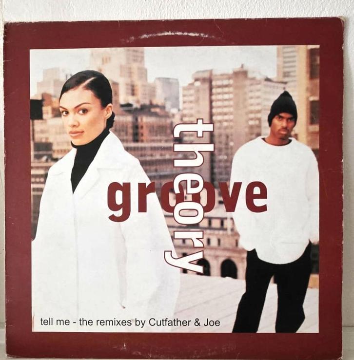 Groove Theory – Tell Me (The Remixes) Maxi single 12'', Cd's en Dvd's, Vinyl Singles, Gebruikt, Maxi-single, R&B en Soul, 12 inch