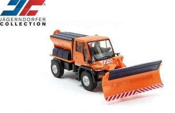 Unimog Winterdienst Oranje beschikbaar voor biedingen