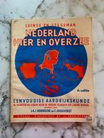 Nederland Hier en Overzee - 1958, Boeken, Atlassen en Landkaarten, Gelezen, Overige atlassen, Ophalen of Verzenden, 1800 tot 2000